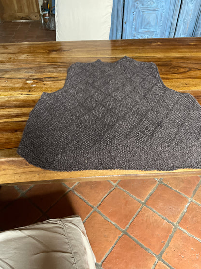 Gilet en laine sans manche yack mérinos et soie pour femme