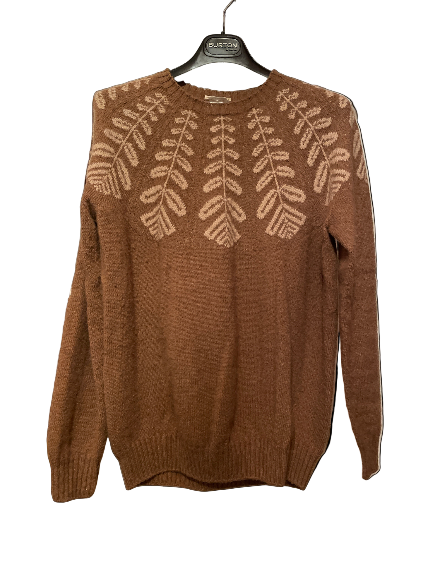 Pull 100% duvet chameau