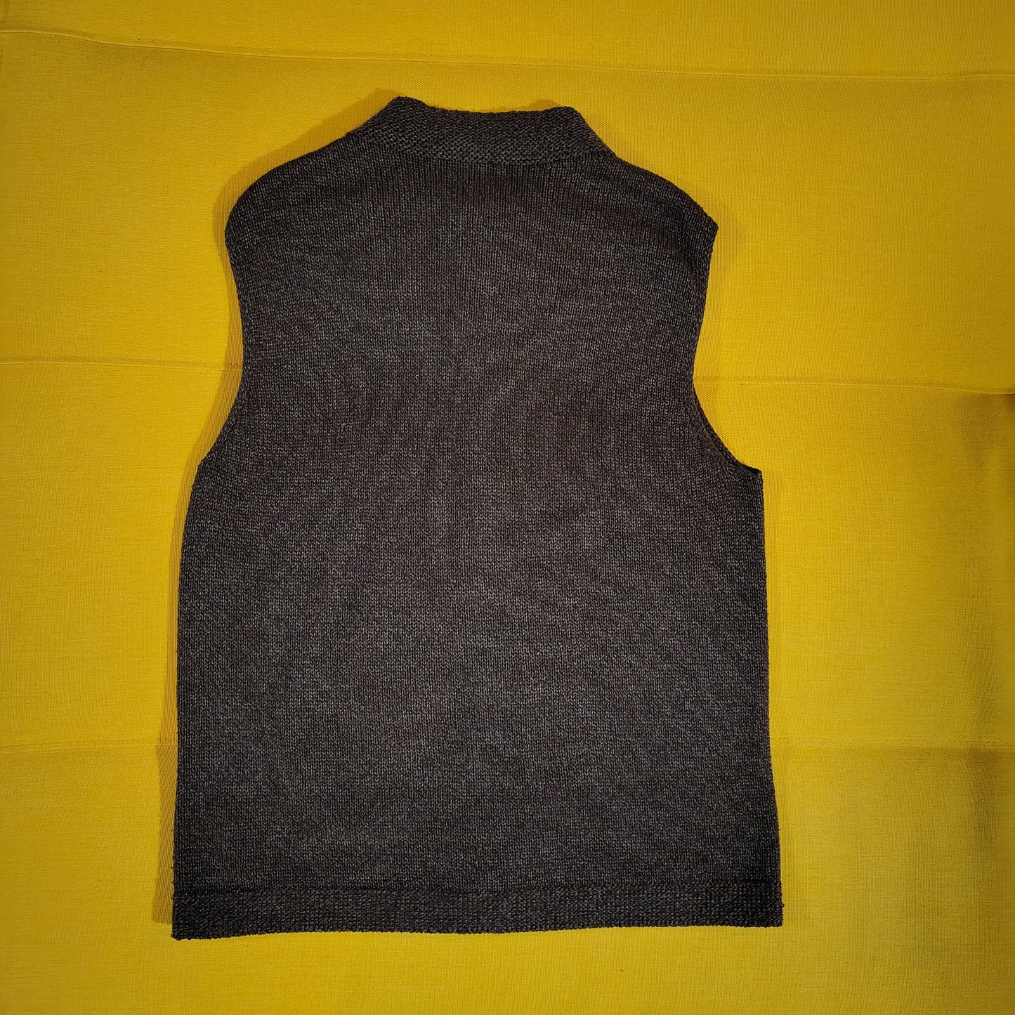 Veste sans manche yack mérinos et soie pour homme