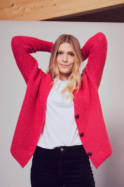 Gilet laine recyclée Lisa