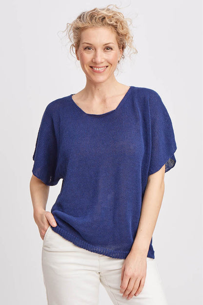 Pull tunique en lin