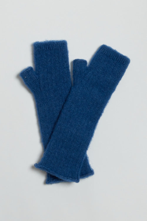 Mitaines laine mohair sans doigts