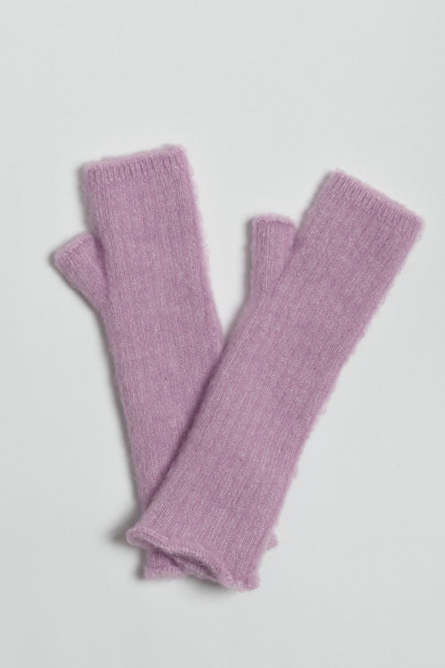 Mitaines laine mohair sans doigts