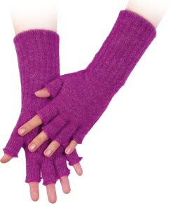 Mitaines laine mohair femme