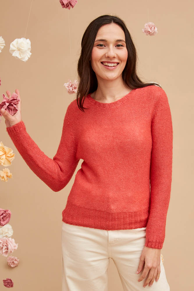 Petit pull mohair pour femme