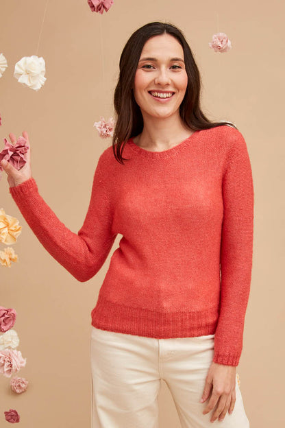 Petit pull mohair pour femme