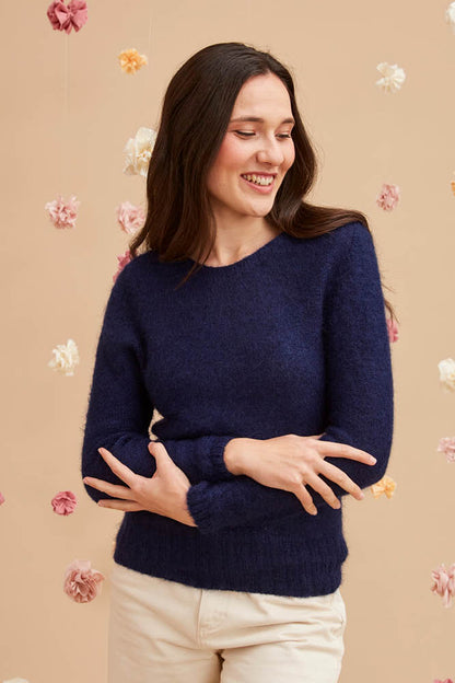 Petit pull mohair pour femme