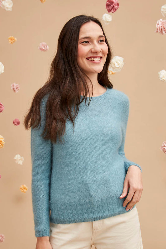 Petit pull mohair pour femme