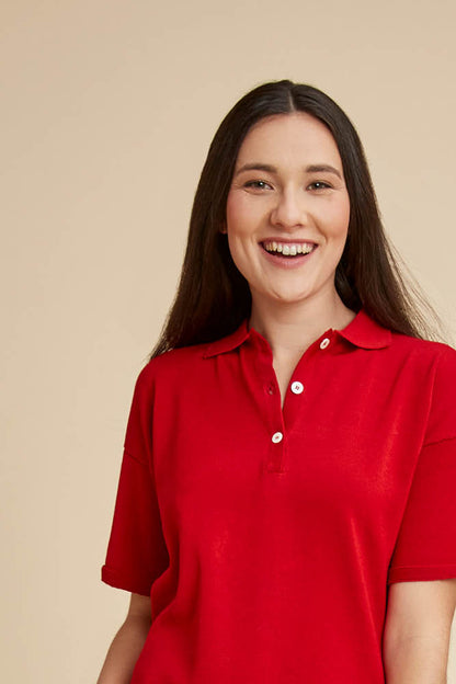 Polo fil d'écosse bio