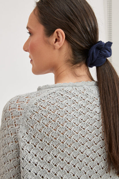 Pull ample en coton recyclé et bio