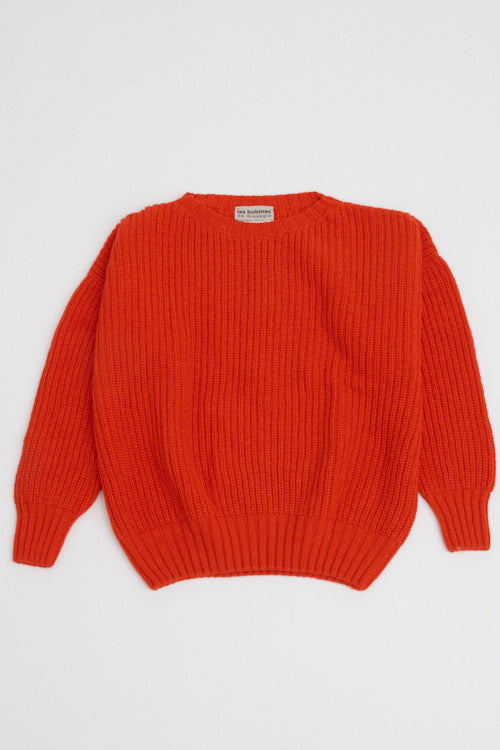 Pull col rond laine recyclée Emilie