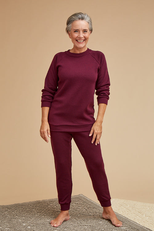 Pyjama laine mérinos femme