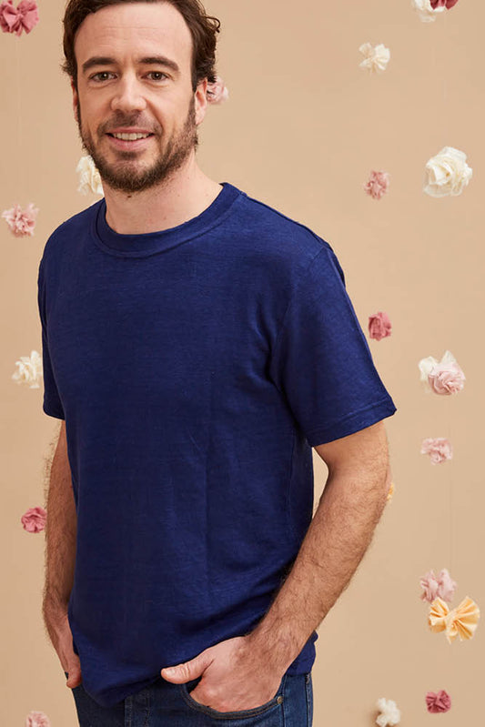 T-shirt en lin pour homme