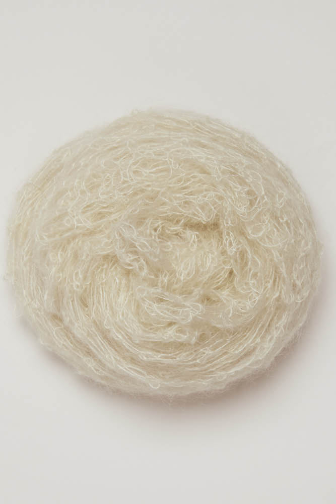 Tour de cou duvet de mohair et soie pour femme