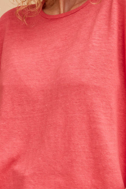 Tunique longue en lin pour femme